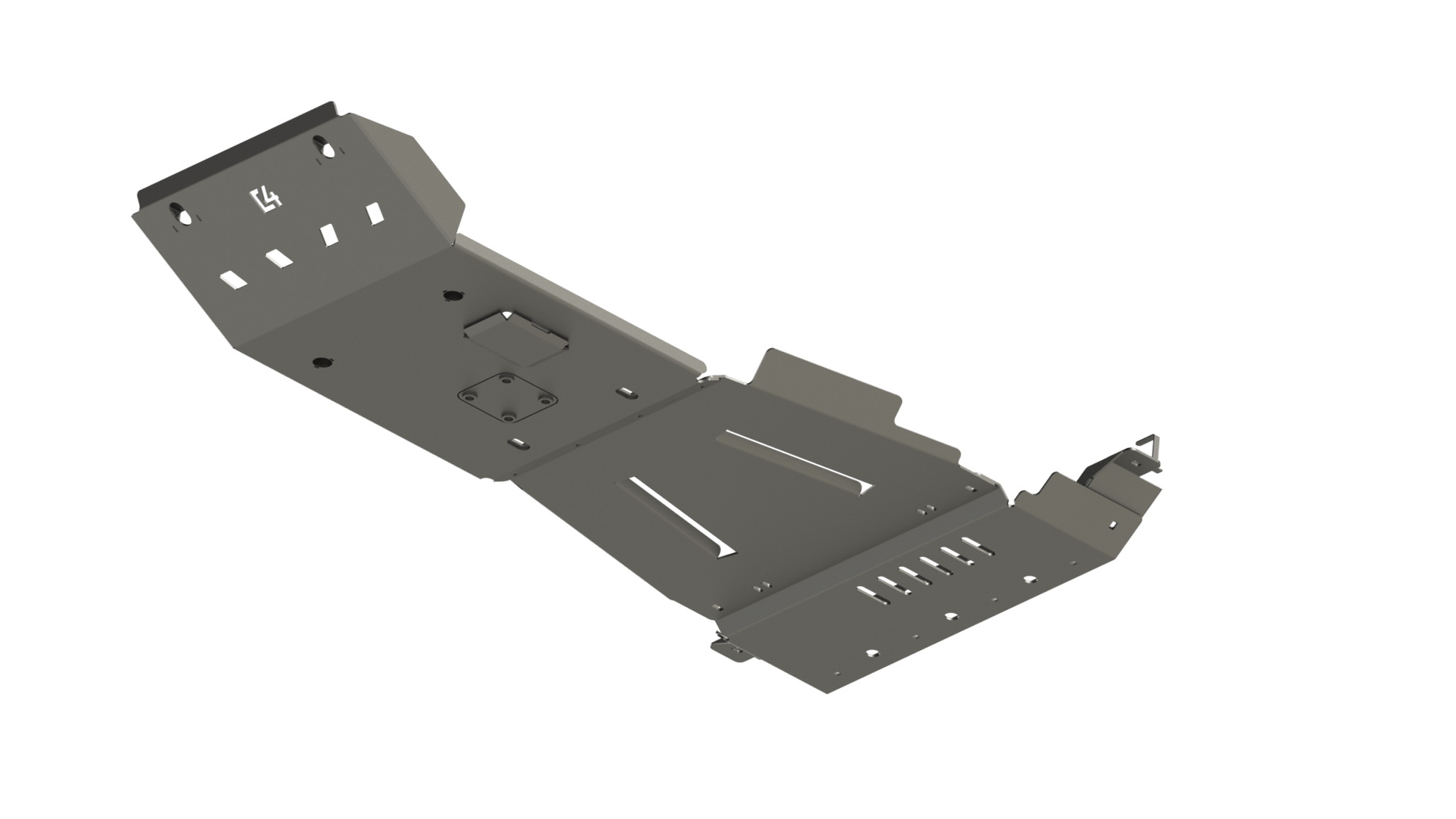 C4 Fabrication Full Skid Plates for 2003-2009 Toyota 4Runner - Recon Recovery