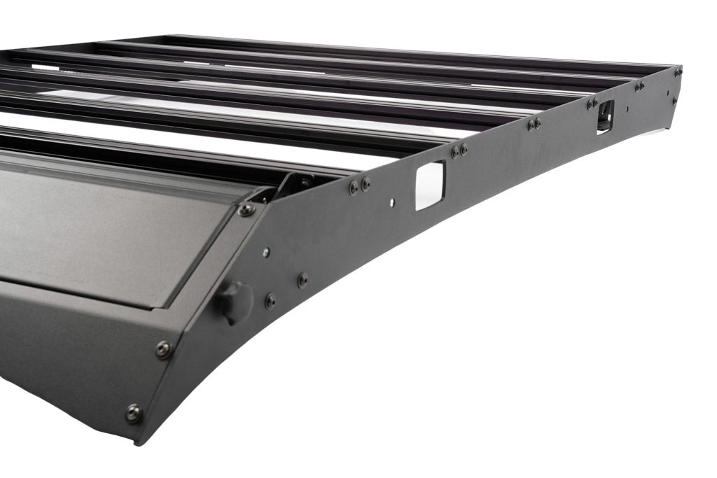 Low Profile Bolt On Premium Roof Rack With Light Guard For 2005-2023 Toyota Tacoma