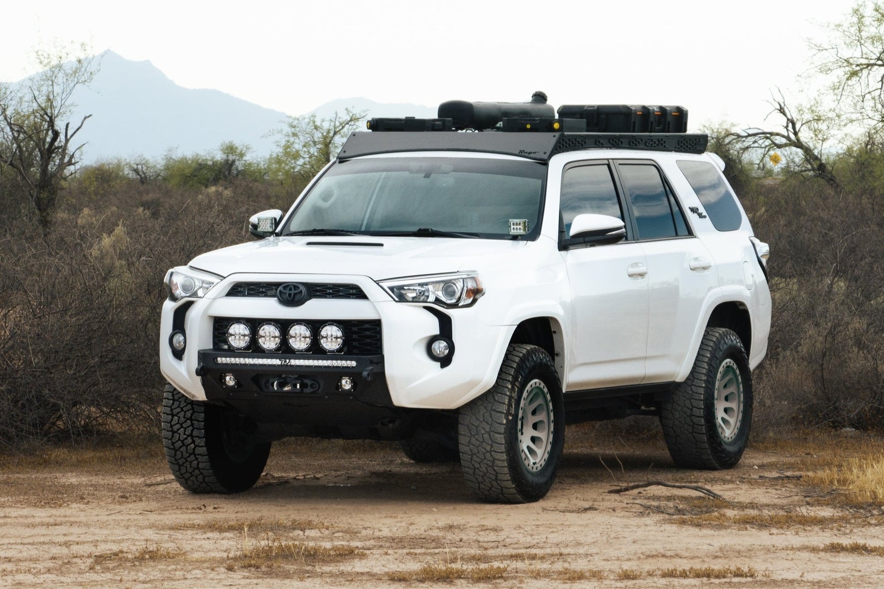 Rago Fabrication Low Profile Roof Rack for 2010-2024 Toyota 4Runner - Recon Recovery