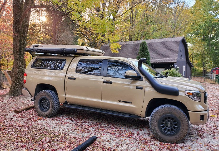 CR Step Edition Bolt on Rock Slider Steps For 2014-2021 Toyota Tundra - Recon Recovery
