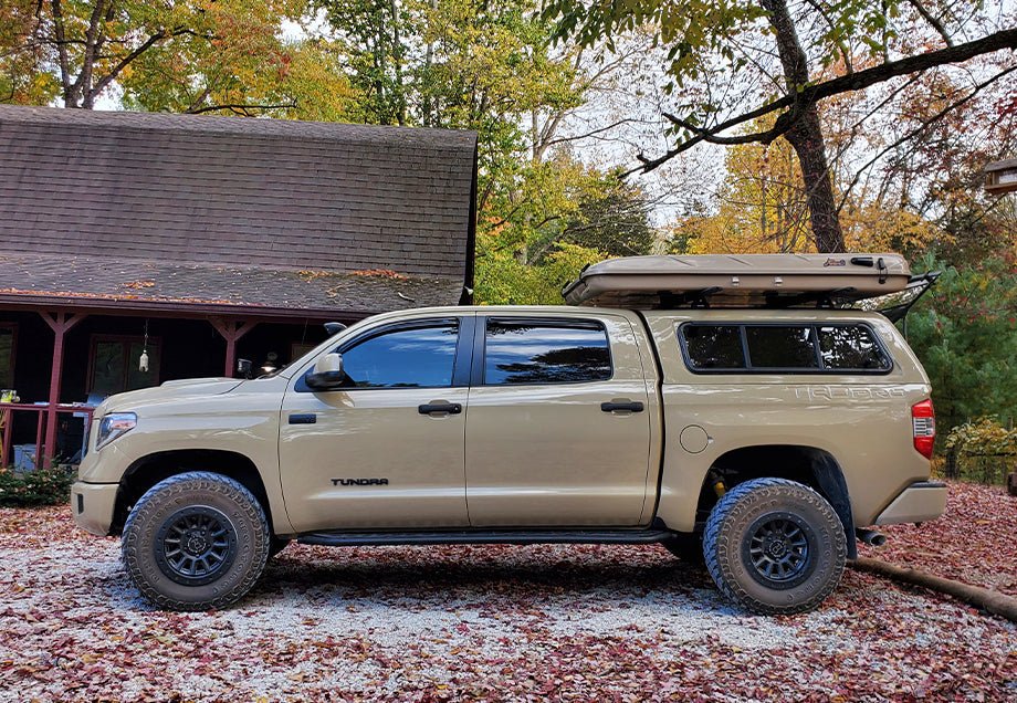 CR Step Edition Bolt on Rock Slider Steps For 2014-2021 Toyota Tundra - Recon Recovery