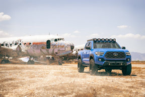 Rago Fabrication Center Mount Winch Bumper for 2016-2023 Toyota Tacoma - Recon Recovery