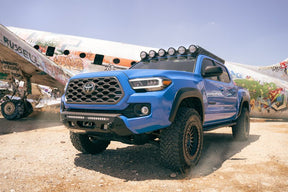 Rago Fabrication Center Mount Winch Bumper for 2016-2023 Toyota Tacoma - Recon Recovery