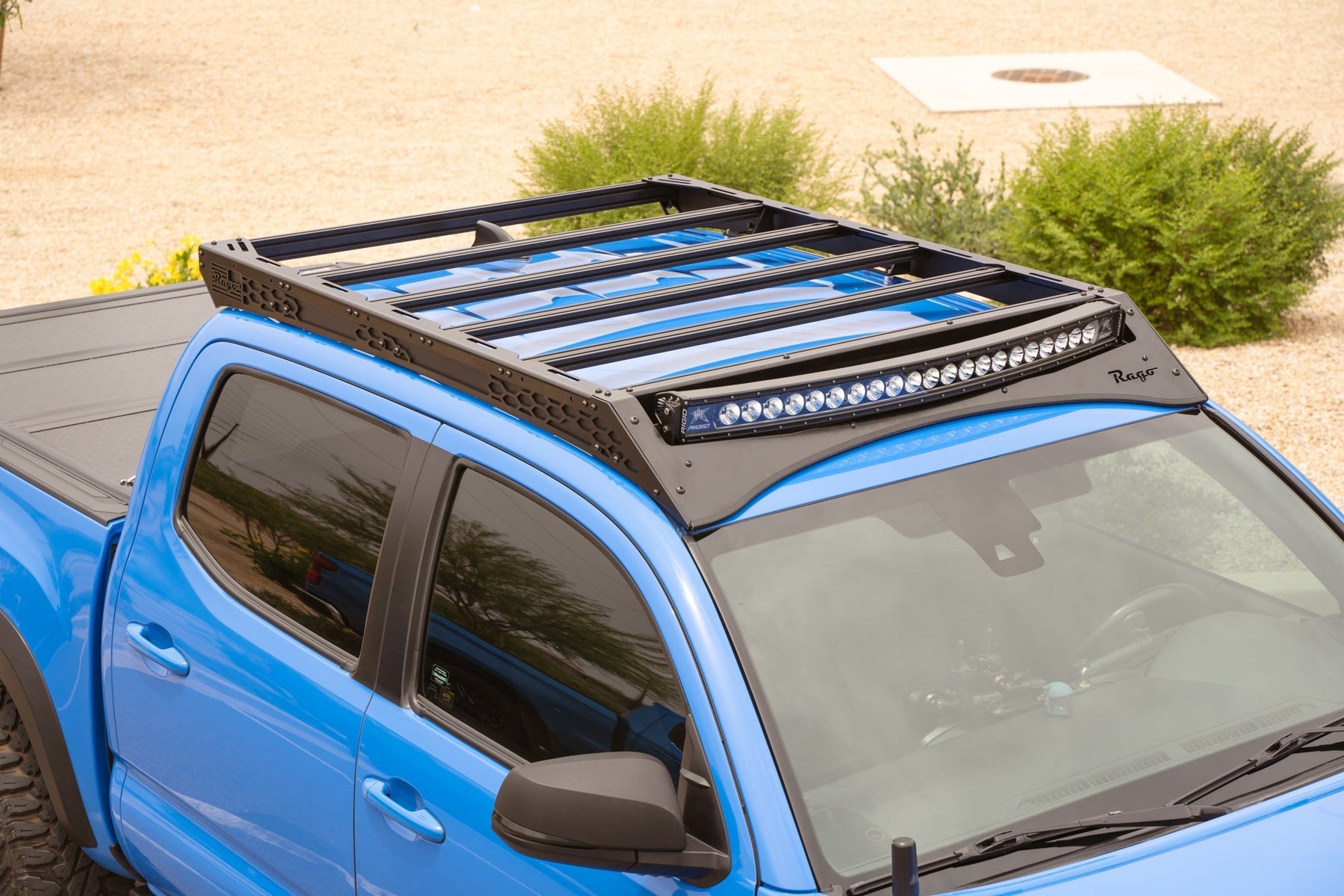 Rago Fabrication Low Profile Roof Rack for 2016-2023 Toyota Tacoma - Recon Recovery
