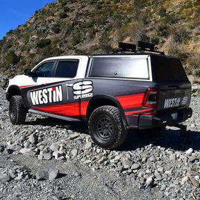 Westin Automotive EXP Bolt on Aluminum Bed Cap for 2020-2026 Ram 2500 & 3500 6.4' Bed