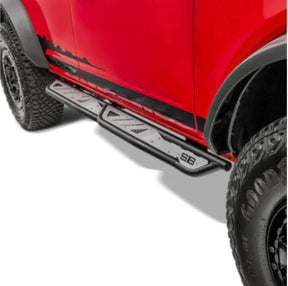 Smittybilt Apollo Bolt on Rock Sliders for 2021–2026 Ford Bronco 2-Door