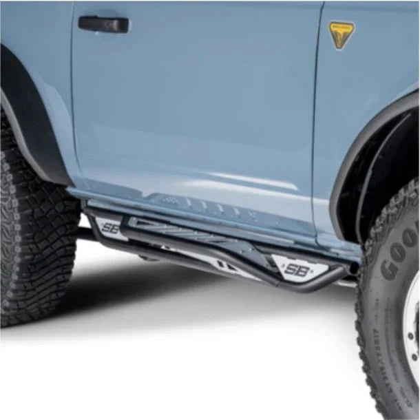 Smittybilt Apollo Bolt on Rock Sliders for 2021–2026 Ford Bronco 2-Door