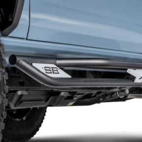 Smittybilt Apollo Bolt on Rock Sliders for 2021–2026 Ford Bronco 2-Door