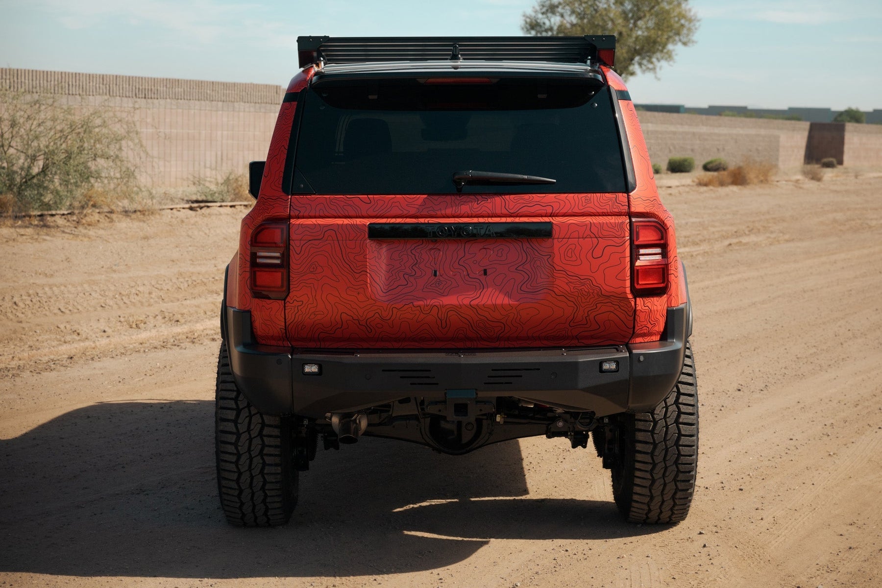 Rago Fabrication High Clearance Rear Bumper for 2024-2026 Toyota Land Cruiser - Recon Recovery