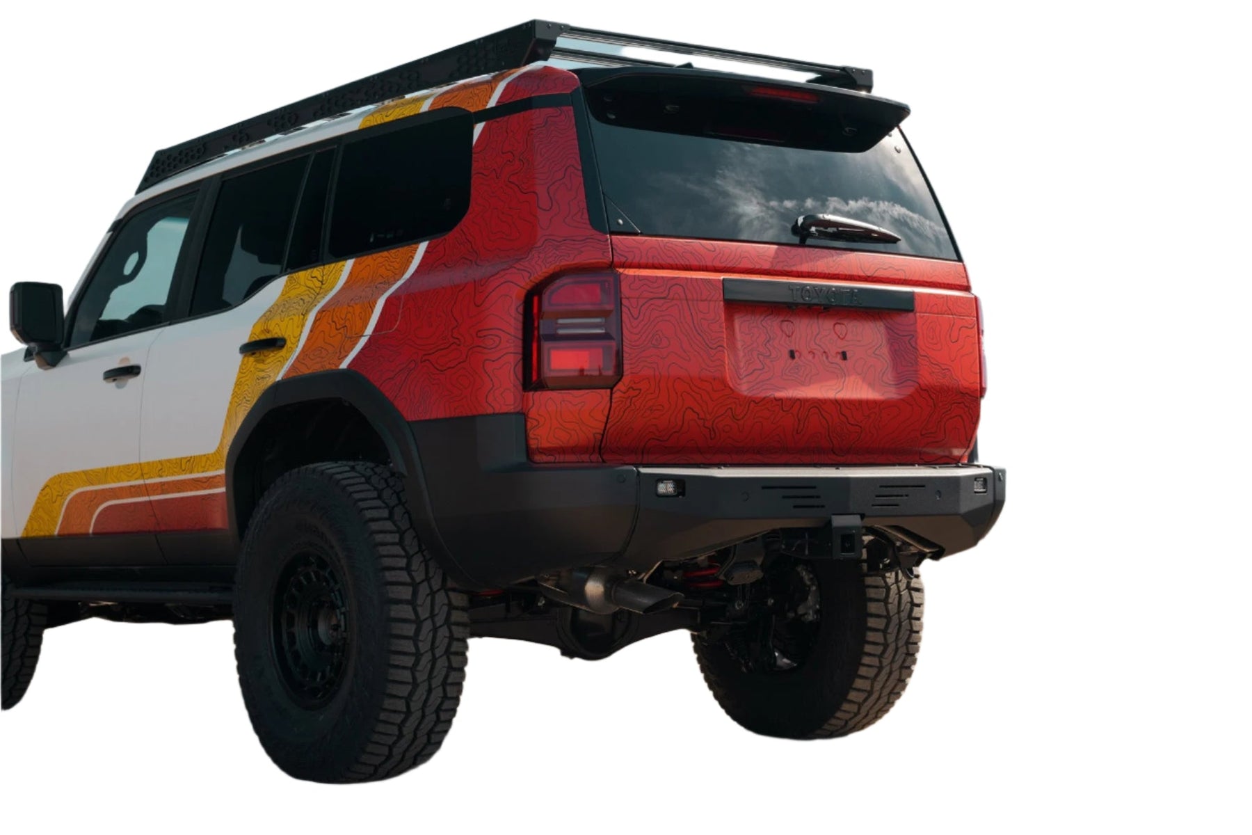 Rago Fabrication High Clearance Rear Bumper for 2024-2026 Toyota Land Cruiser - Recon Recovery