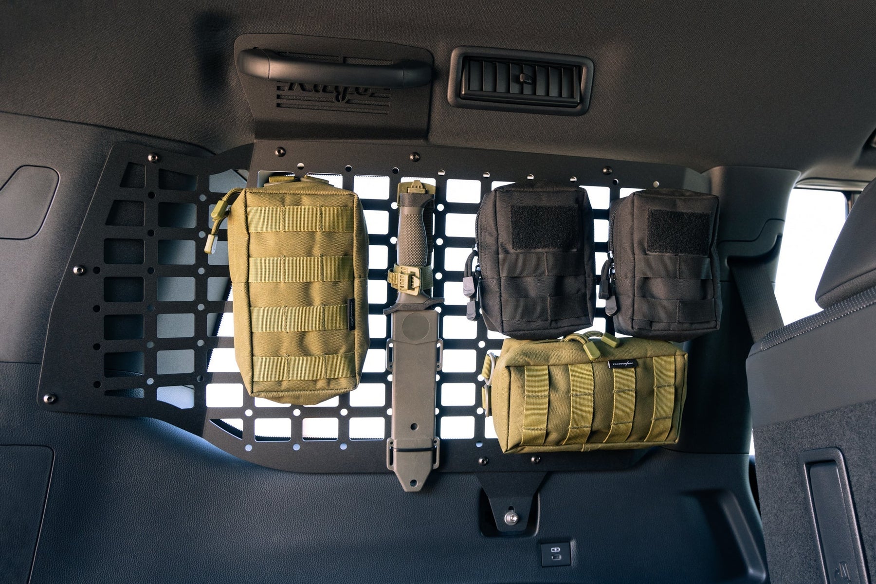 Rago Fabrication Rear Molle Storage Panel System for 2024-2026 Land Cruiser LC 250 & GX550