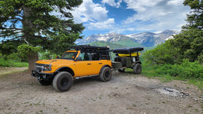 SmittyBilt Scout Military Style Overlanding Trailer with Full Articulating Suspension - Recon Recovery