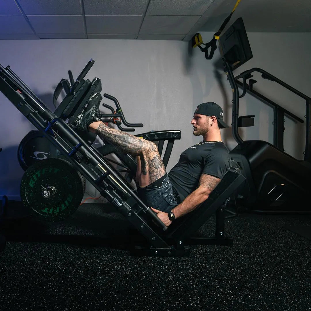 RitFit BLP01 Full Leg Workout Package 3-In-1 Leg Press, Hack Squat, and Calf Raise Set