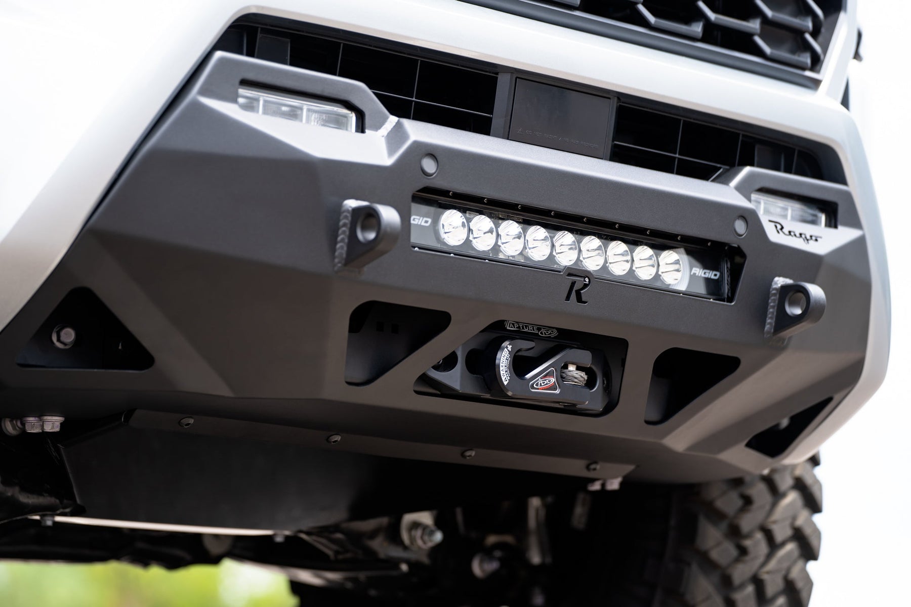 Rago Fabrication Center Mount Winch Bumper for 2024-2026 Toyota Tacoma - Recon Recovery