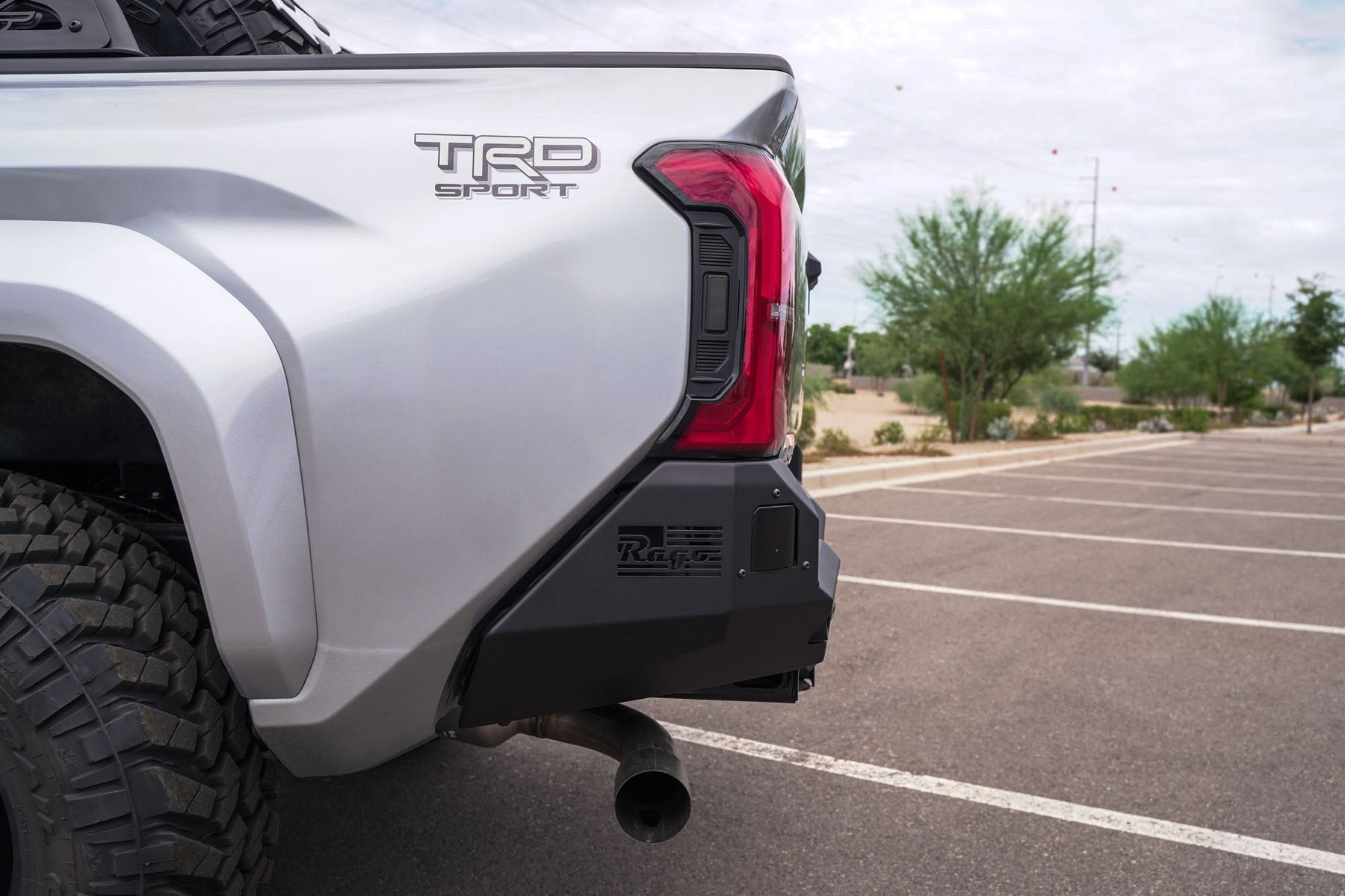 Rago Fabrication High Clearance Rear Bumper for 2024-2026 Toyota Tacoma - Recon Recovery
