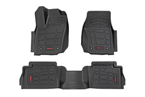 Rough Country Sure-Fit Floor Mats for 2024-2026 Toyota Tacoma