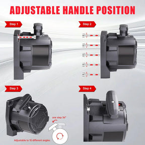 OPENROAD 13,500lbs Wireless Electric Winch with Synthetic Rope - IP68 Rated