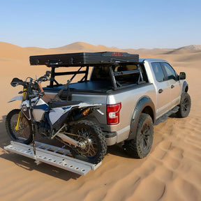 Openroad Aluminum Hard Shell V2 Rooftop Tent with LED Lights - 4 Season