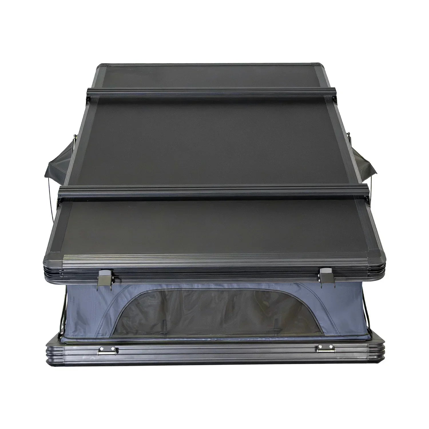 Openroad Aluminum Hard Shell V2 Rooftop Tent with LED Lights - 4 Season