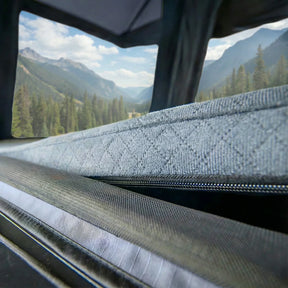 Openroad Aluminum Hard Shell V2 Rooftop Tent with LED Lights - 4 Season