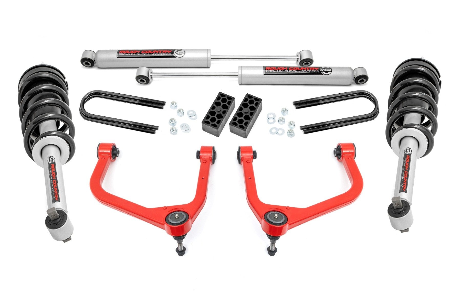 RC 3.5 Inch Complete Lift Kit for 2025-2026 Chevy Silverado 2wd/4wd - Recon Recovery
