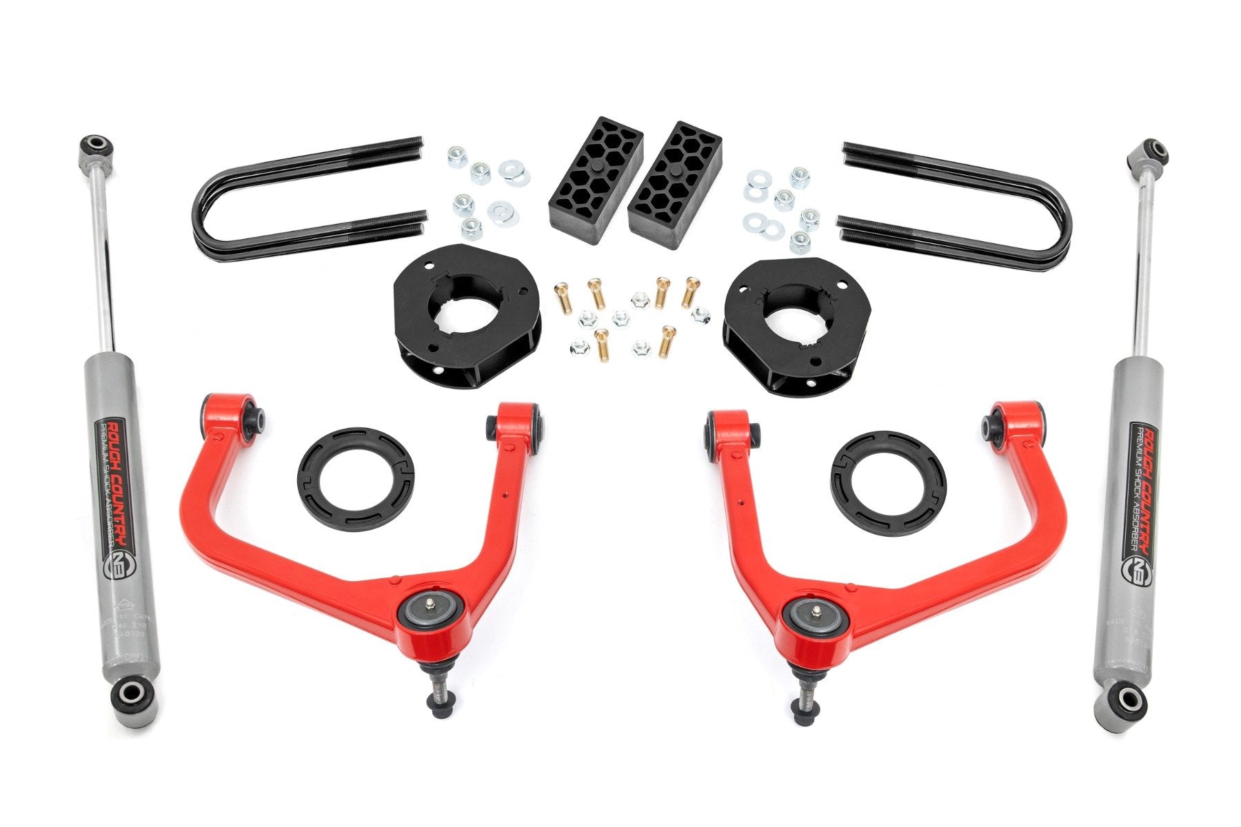 RC 3.5 Inch Complete Lift Kit for 2025-2026 Chevy Silverado 2wd/4wd - Recon Recovery