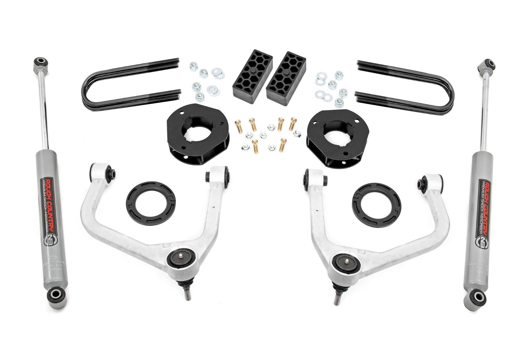 RC 3.5 Inch Complete Lift Kit for 2025-2026 Chevy Silverado 2wd/4wd - Recon Recovery