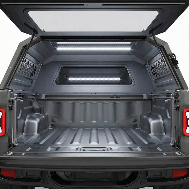 Openroad Aluminum Light Weight Modular Truck Cap for 2015-2022 GM Colorado & Canyon 5ft Bed
