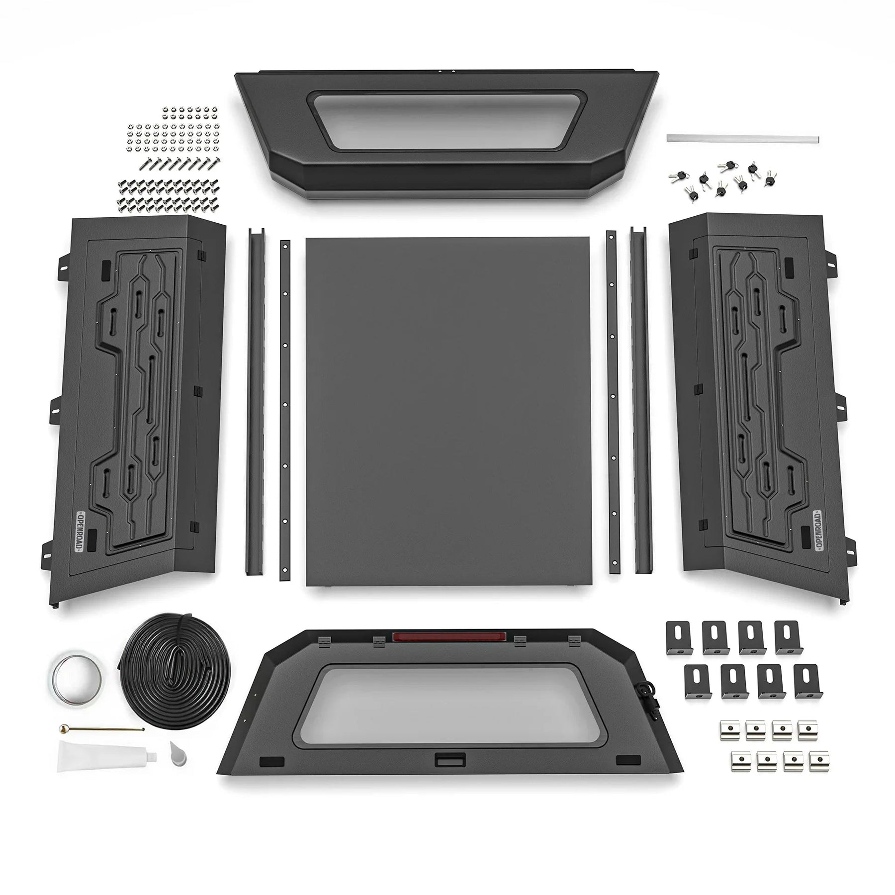 Openroad Aluminum Light Weight Modular Truck Cap for 2022-2026 Toyota Tundra 5.5ft Bed