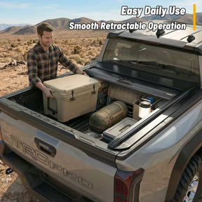 Openroad Aluminum Retractable Tonneau Bed Cover for 2004-2025 Ford F-150 (5.5Ft Bed)