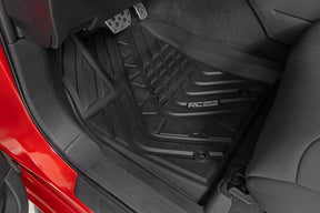 Rough Country Flex-Fit Floor Mats for 2022-2026 Toyota Tundra