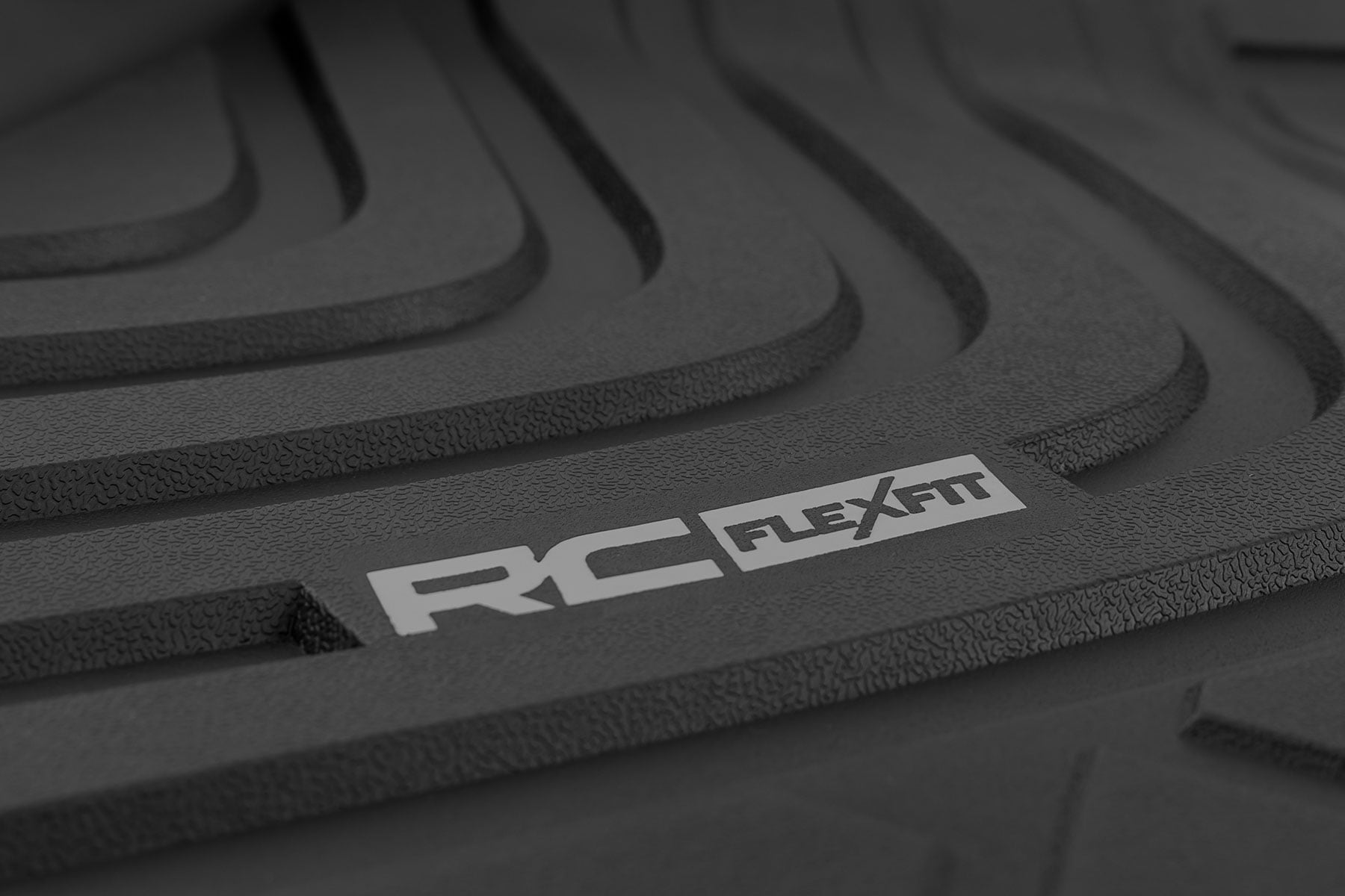 Rough Country Flex-Fit Floor Mats for 2022-2026 Toyota Tundra