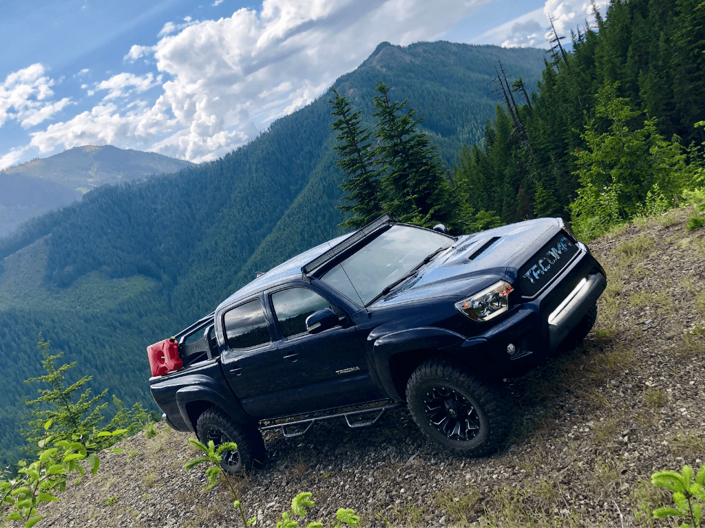 Lower Bumper Flush Light Bar Mounting Brackets for 2005-2015 Toyota Tacoma - Recon Recovery