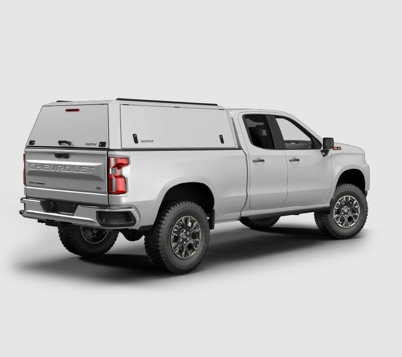 RSI EVOd Edge Defender OEM White SmartCap for 2019-2026 GM Silverado Sierra 1500 6.5ft Bed