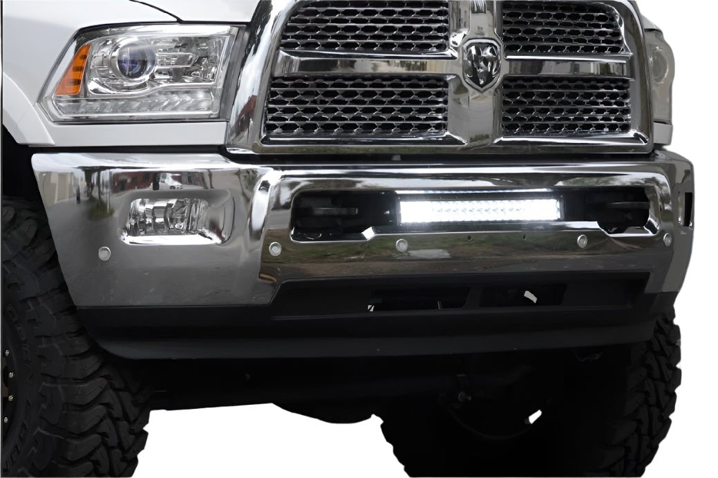 Bumper Hidden LED 22" Light Bar Mounting Brackets For 2010-2018 Dodge 2500/3500
