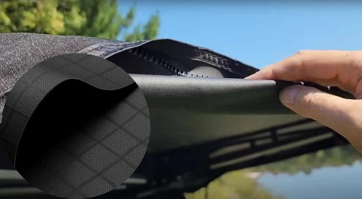 Openroad 180 Degree Free Standing Overland Awning With LEDs & Mounting Hardware