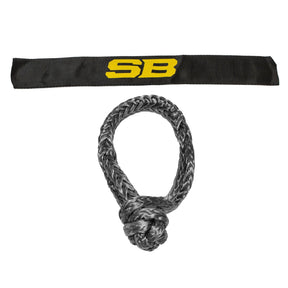 Smittybilt Soft Shackle W/Recovery Ring 33K Lbs Rated - Recon Recovery