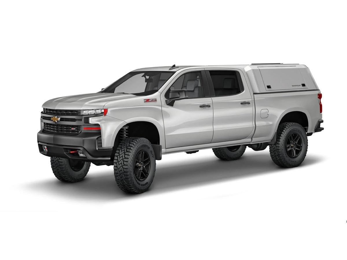 RSI SmartCap EVOc Commercial OEM White for 2019-2026 GM Silverado Sierra 1500 5.8ft Bed