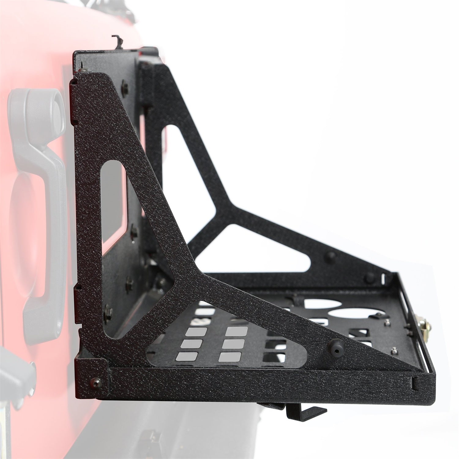 Smittybilt Overlanding Tailgate Table for 2010-2018 Jeep Wrangler JK - Recon Recovery