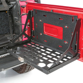 Smittybilt Overlanding Tailgate Table for 2010-2018 Jeep Wrangler JK - Recon Recovery