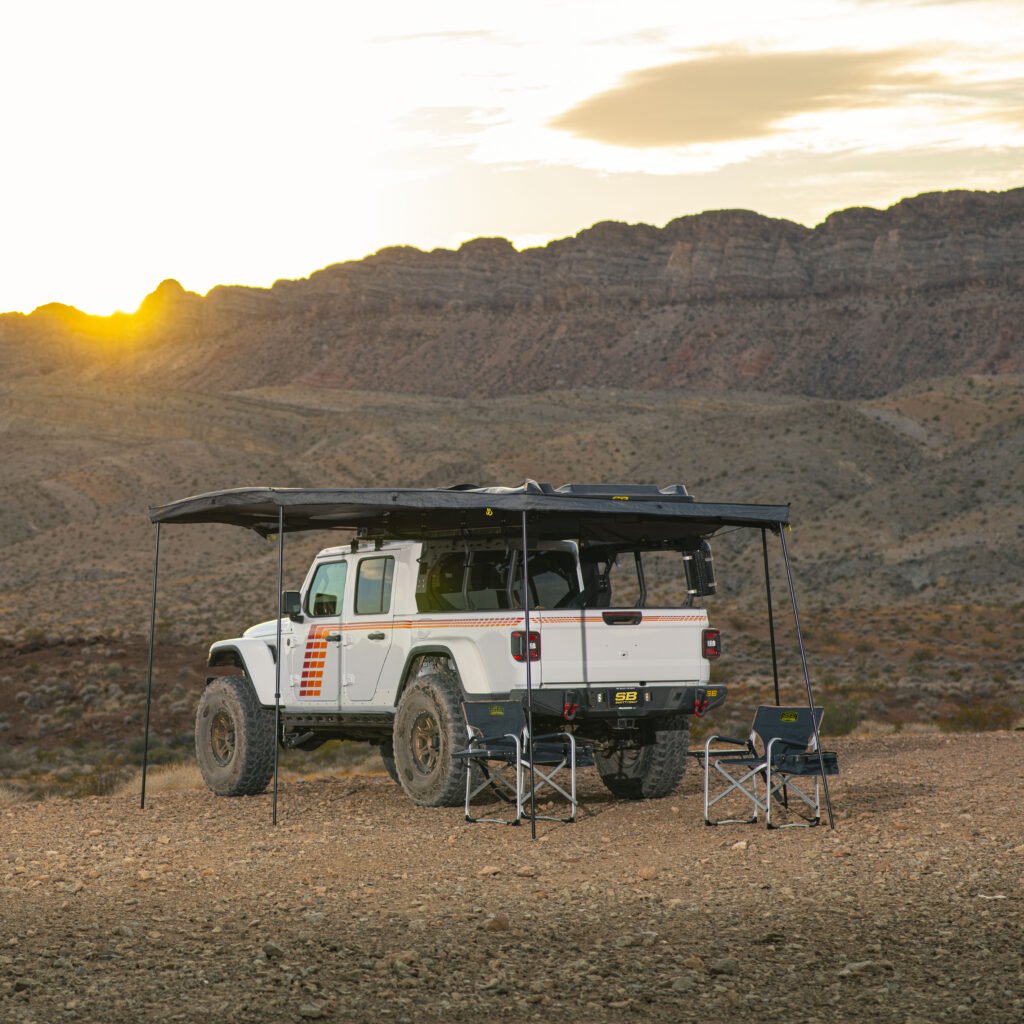Smittybilt 270 Degree Awning – Driver Side | Overland Wrap-Around Shade