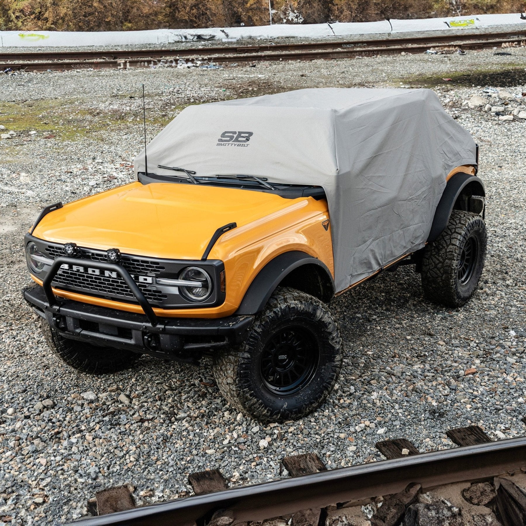 Smittybilt Climate Cab Cover for 2021+ Ford Bronco 4-Door UV & Weather Protection