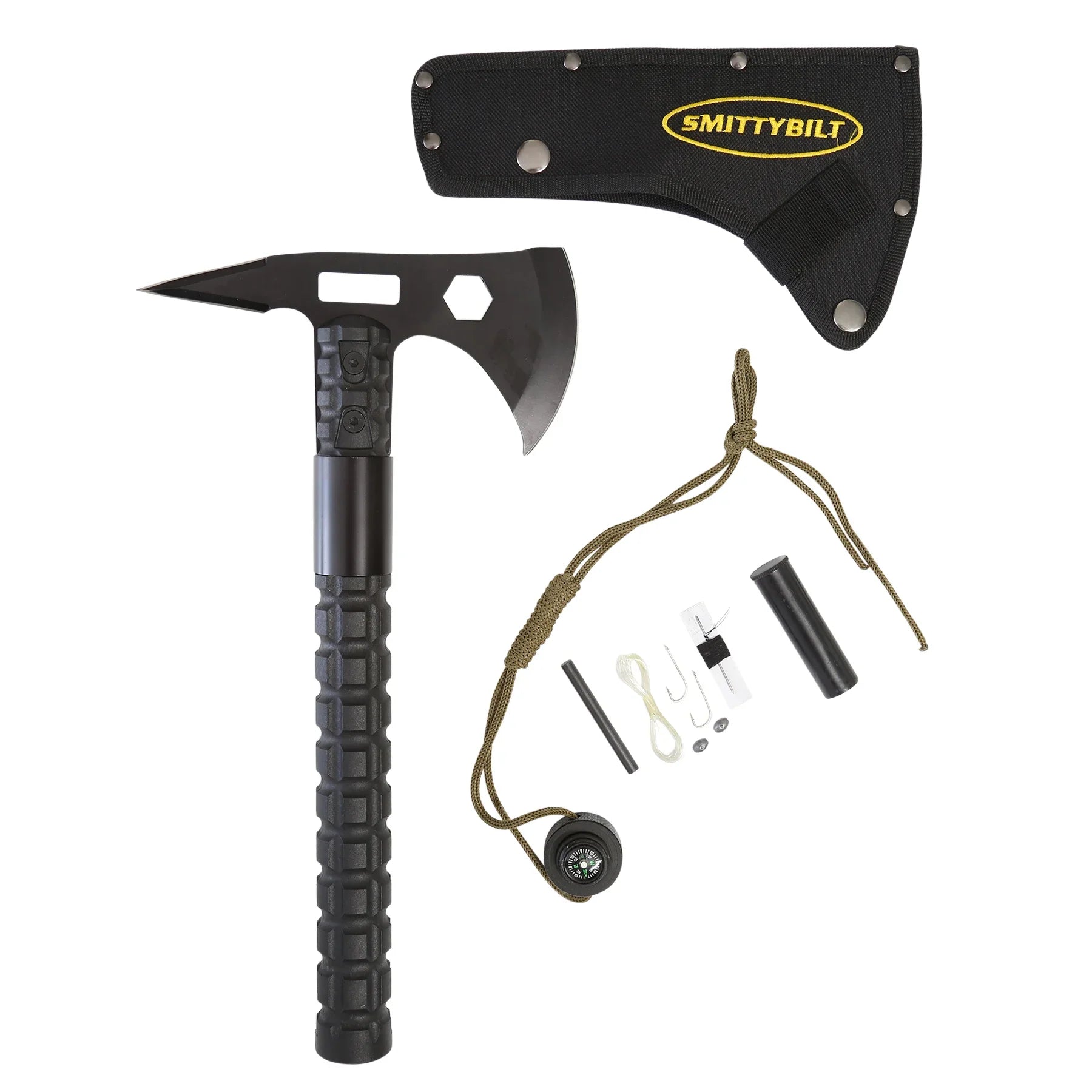 Smittybilt Trail Axe & Survival Kit with Blade Sheath - Recon Recovery