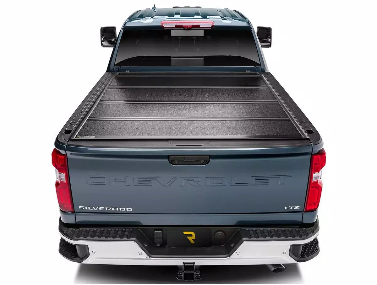 BAK Industries G2 Hard Tri Fold Tonneau for 2014-2019 GM Silverado Sierra 2500 3500 8ft Bed