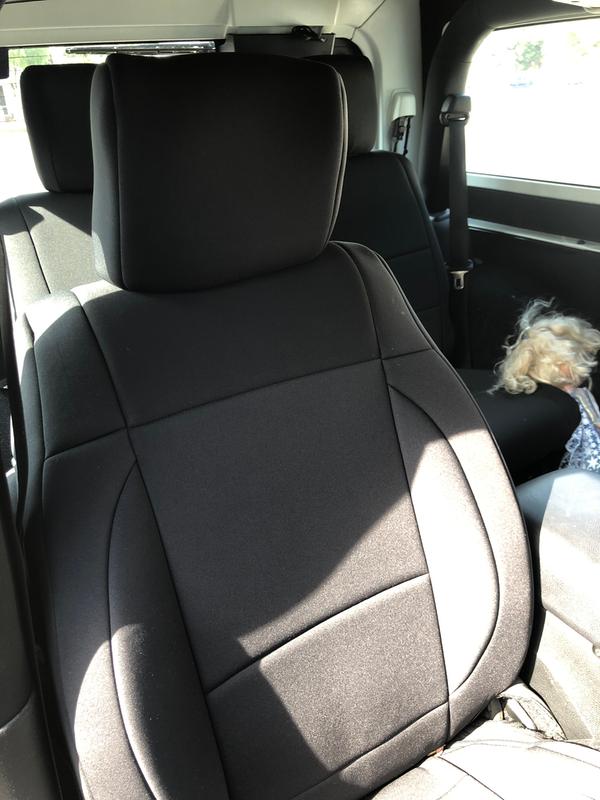 Smittybilt Neoprene Seat Cover Set Front & Rear for 2013 - 2018 Jeep Wrangler JK 2 Door - Recon Recovery