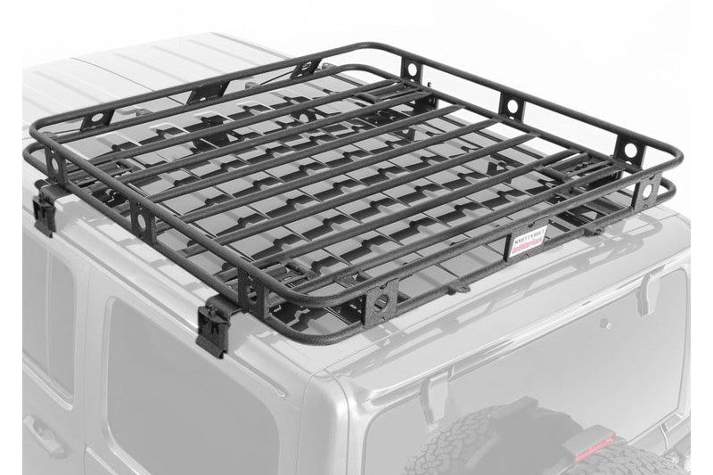 Smittybilt One Piece Defender Overland Roof Rack 2018-2025 Jeep Wrangler JL - Recon Recovery