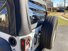 Smittybilt OEM Replacement Soft Top For 2010-2018 Jeep Wrangler JK 2Dr - Black Diamond