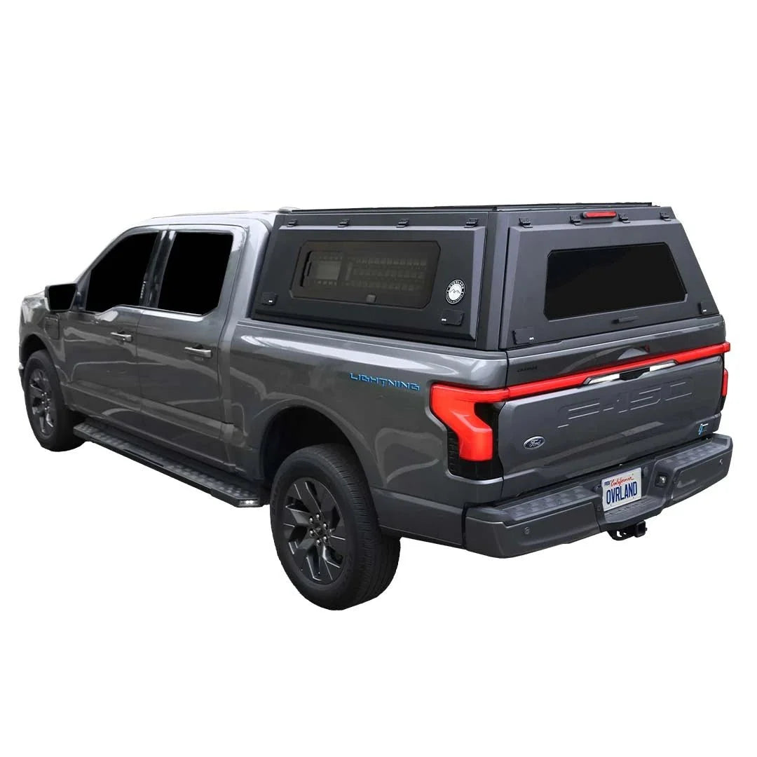 OVS Expedition PRO+ Stainless Steel Truck Cap with Full Windows for 2021-2026 Ford F-150