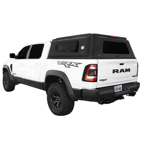 OVS Expedition PRO+ Stainless Steel Truck Cap with Full Windows for 2019-2026 Ram 1500