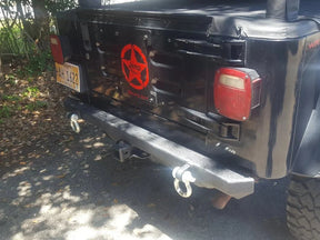 SmittyBilt SRC Classic High Clearance Rear Bumper for 1988-2003 Jeep Wrangler YJ TJ LJ